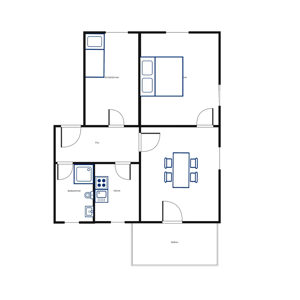 3 Zimmer Wohnung mit 50 m² in Kassel – Bild 8