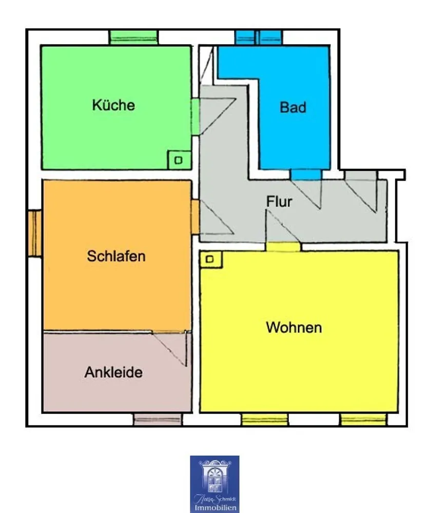 3 Zimmer Wohnung mit 69 m² in Riesa – Bild 9