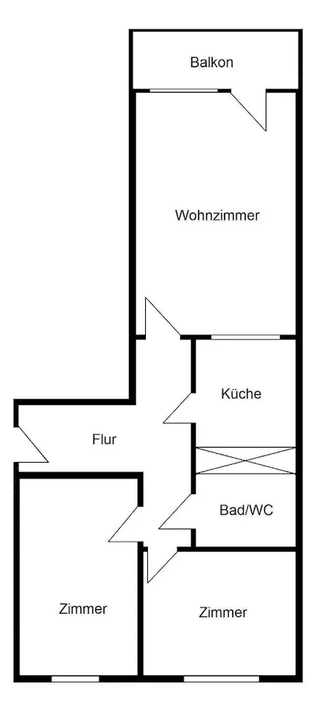 3 Zimmer Wohnung mit 60 m² in Berlin – Bild 5