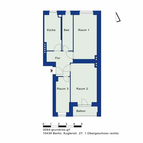 3 Zimmer Wohnung mit 72 m² in Berlin – Bild 10