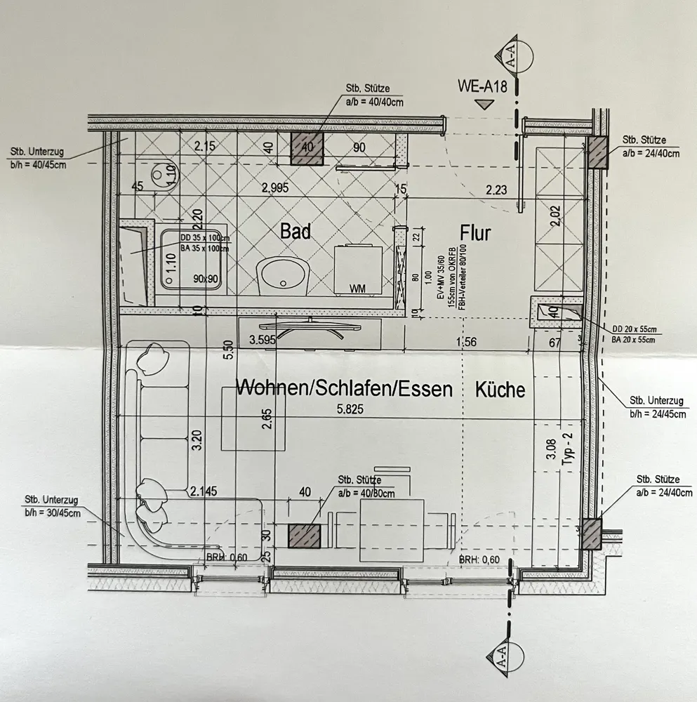 1 Zimmer Wohnung mit 30 m² in Frankfurt am Main – Bild 9