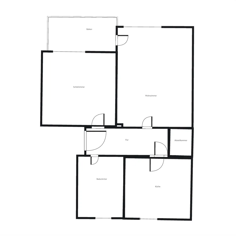 2 Zimmer Wohnung mit 55 m² in Braunschweig – Bild 4