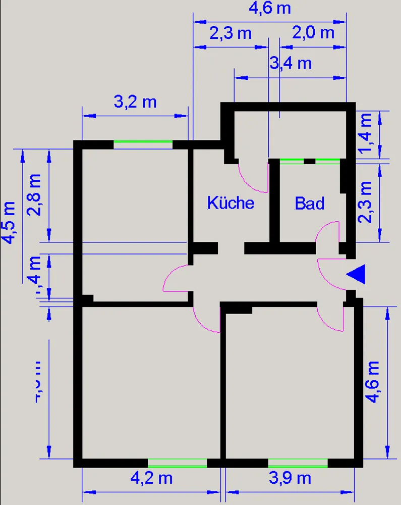 3 room apartment with 75 m² in Magdeburg – Photo 8
