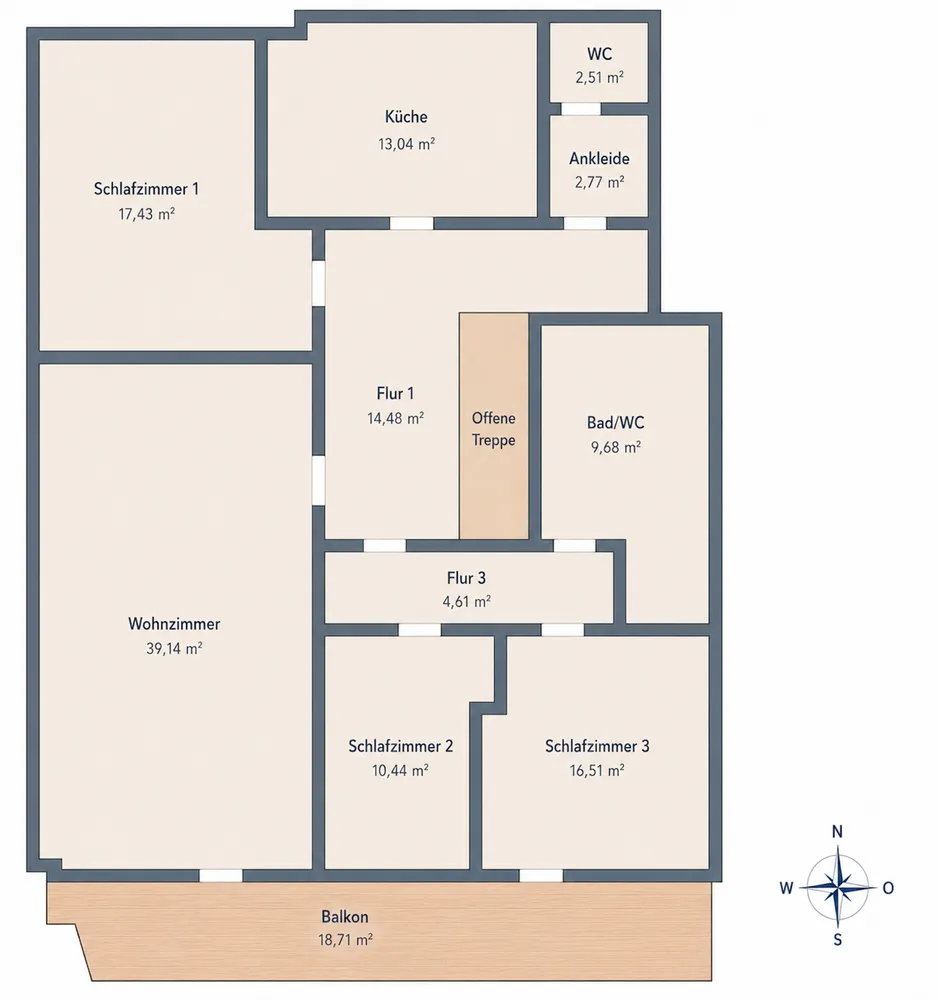 5 Zimmer Wohnung mit 162 m² in Hamburg – Bild 7
