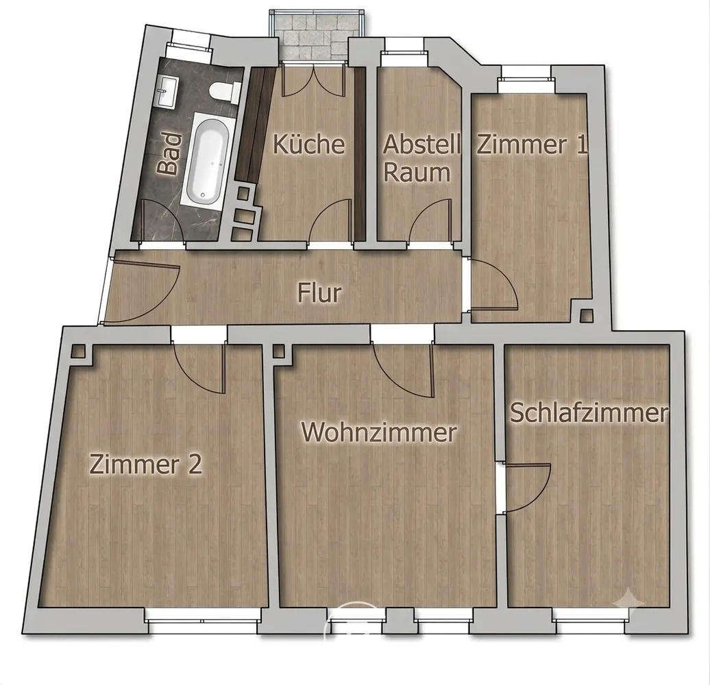 4 Zimmer Wohnung mit 86 m² in Nürnberg – Bild 5