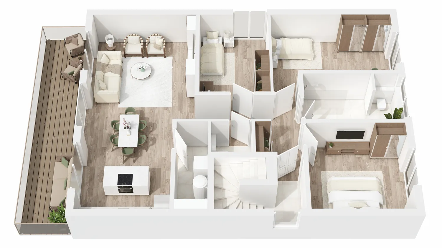 4 Zimmer Wohnung mit 115 m² in Bergheim – Bild 2