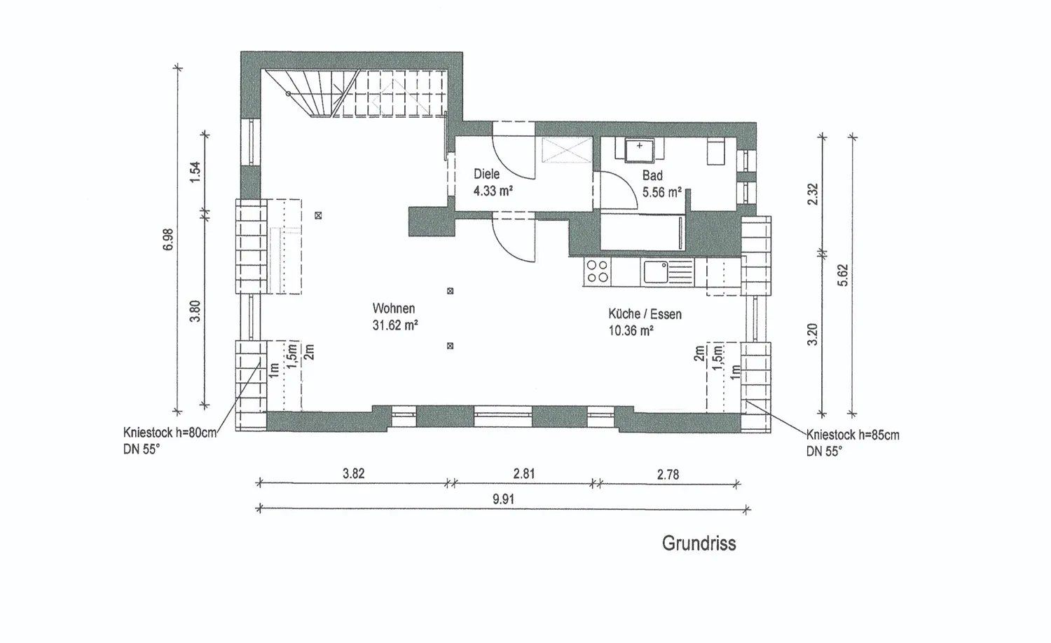 4 room apartment with 76 m² in Augsburg – Photo 5