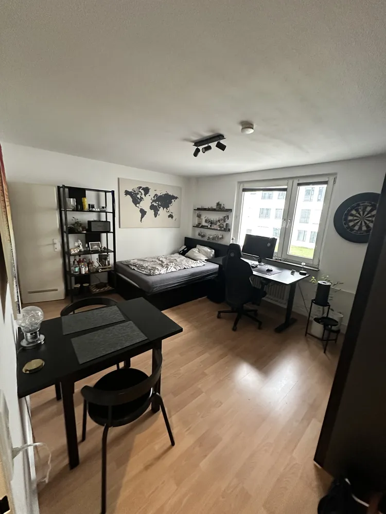 1 room apartment with 25 m² in Frankfurt am Main – Photo 1