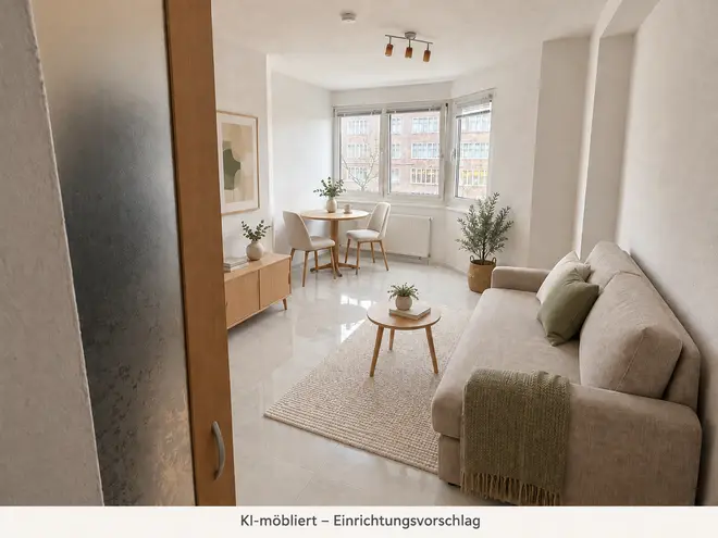 1 Zimmer Wohnung mit 23 m² in Köln – Bild 1