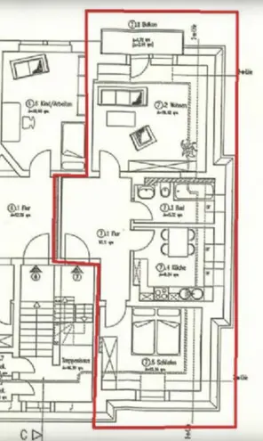 2 Zimmer Wohnung mit 65 m² in Dresden – Bild 3