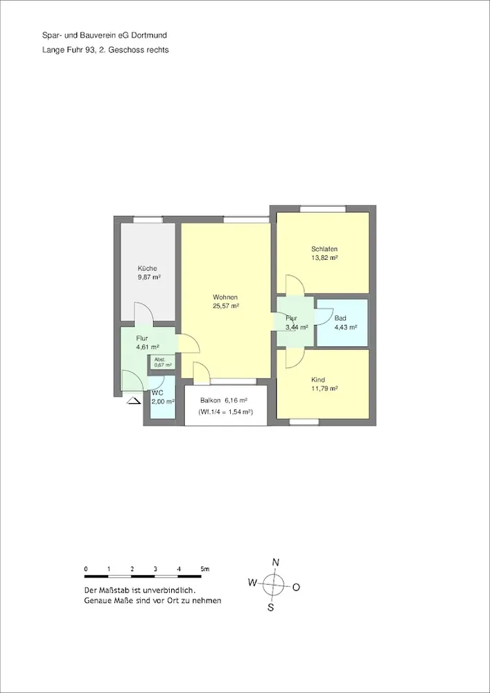 3 room apartment with 80 m² in Dortmund – Photo 3