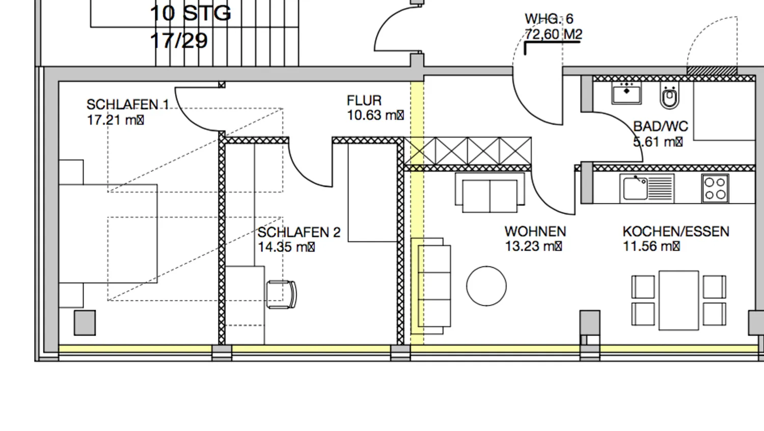 3 Zimmer Wohnung mit 73 m² in Passau – Bild 7