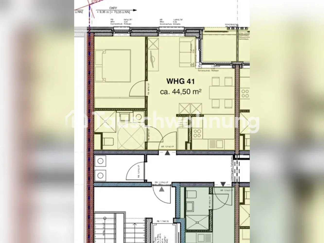 2 Zimmer Wohnung mit 45 m² in Münster – Bild 4