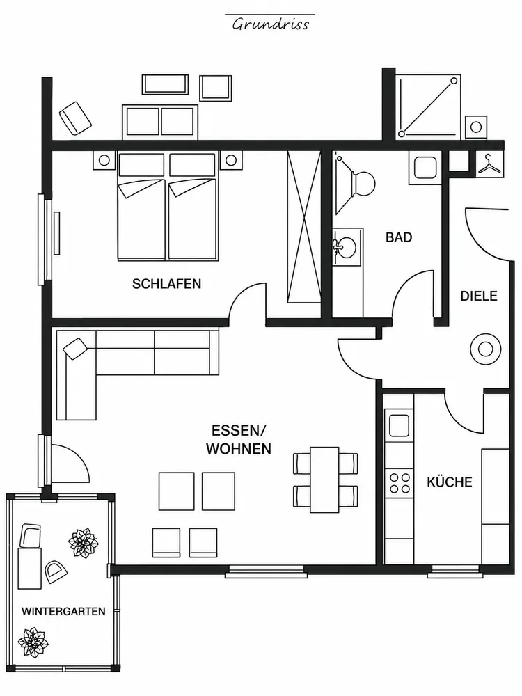 3 Zimmer Wohnung mit 64 m² in Gelsenkirchen – Bild 1