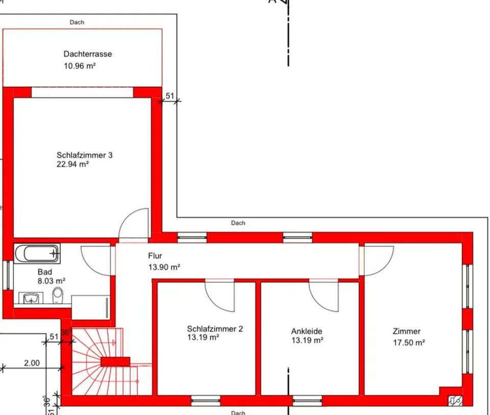 3 Zimmer Wohnung mit 97 m² in Rüsselsheim am Main – Bild 9