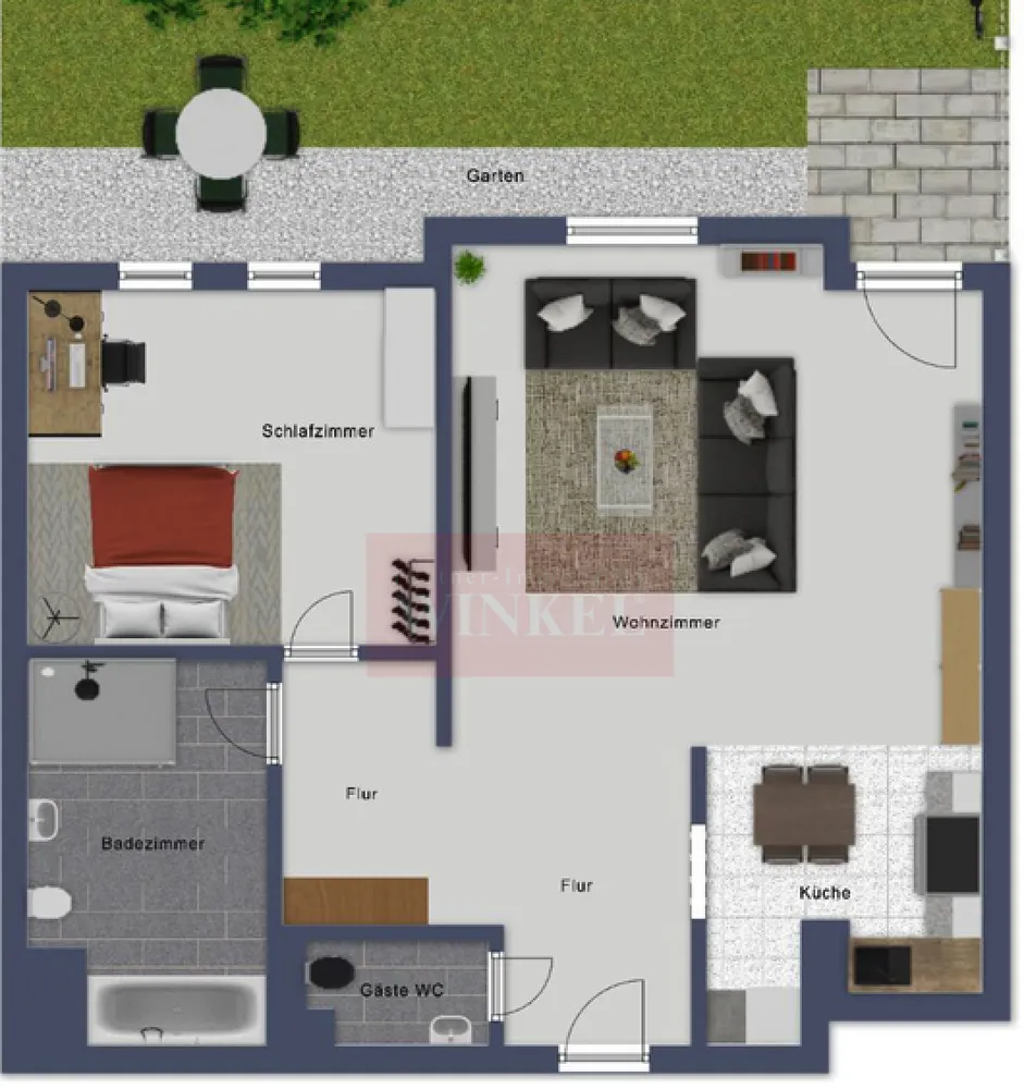 2 Zimmer Wohnung mit 66 m² in Bonn – Bild 11