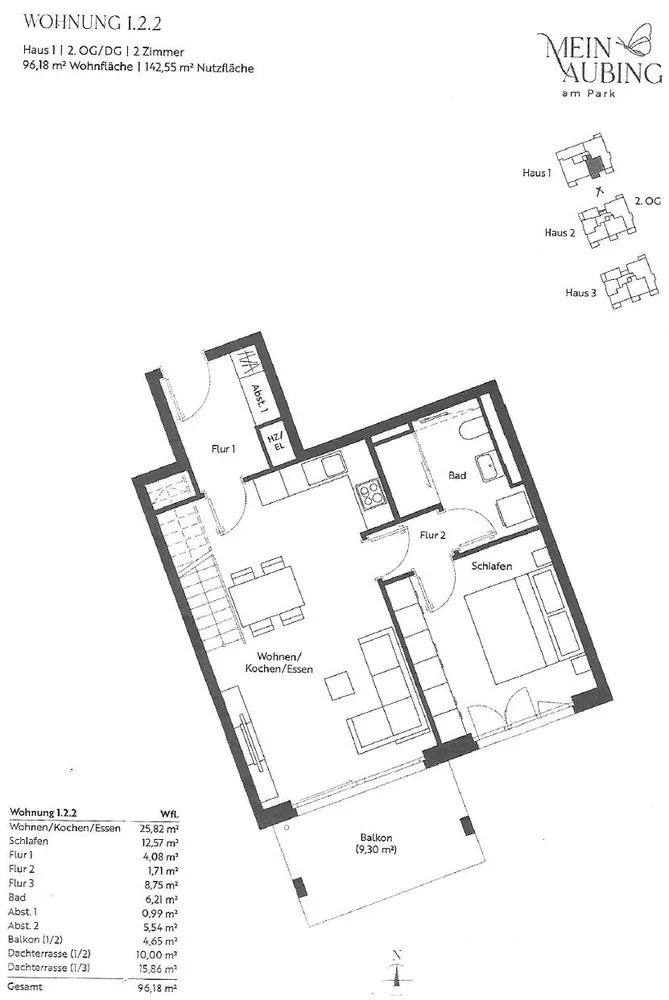 3 Zimmer Wohnung mit 96 m² in München – Bild 12
