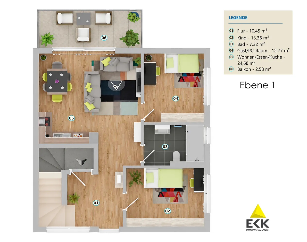 4 Zimmer Wohnung mit 104 m² in Siegburg – Bild 8
