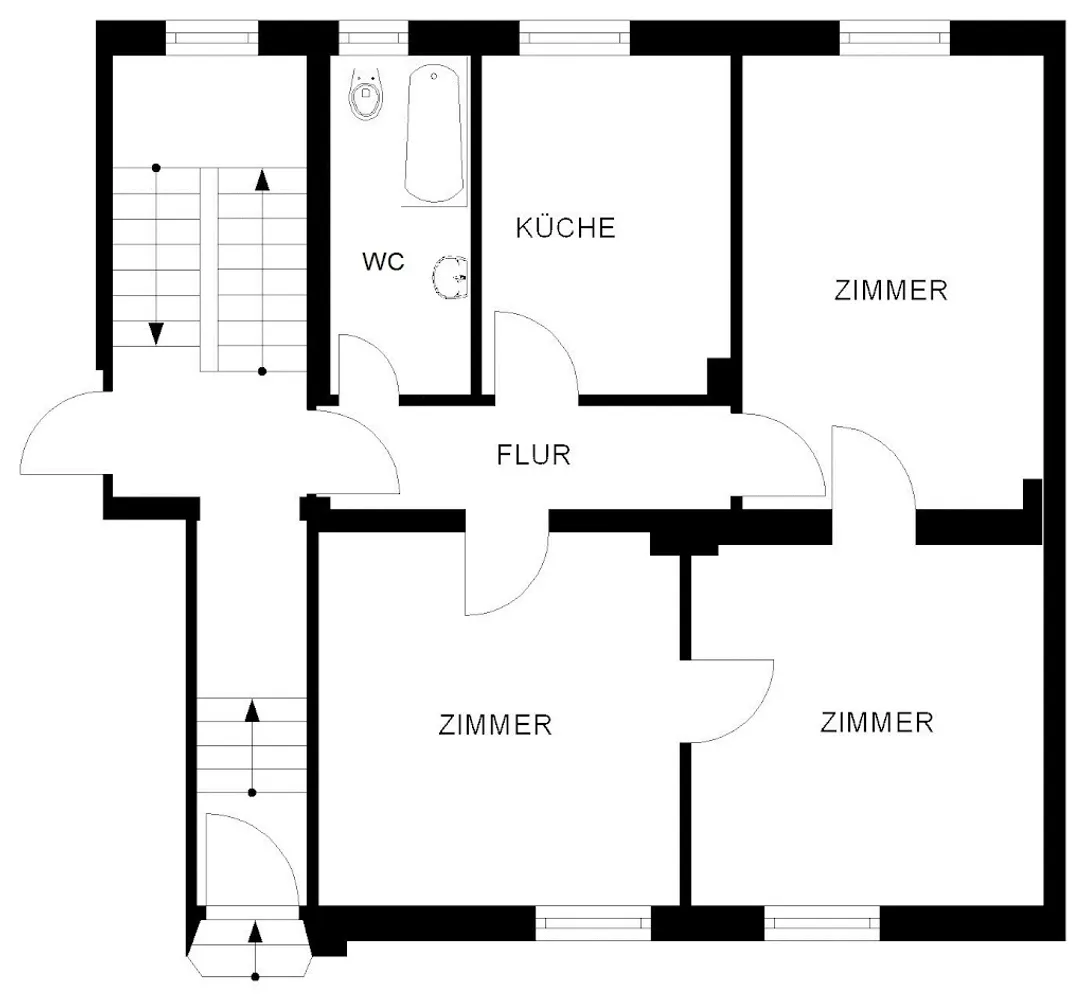 3 Zimmer Wohnung mit 68 m² in Herne – Bild 3