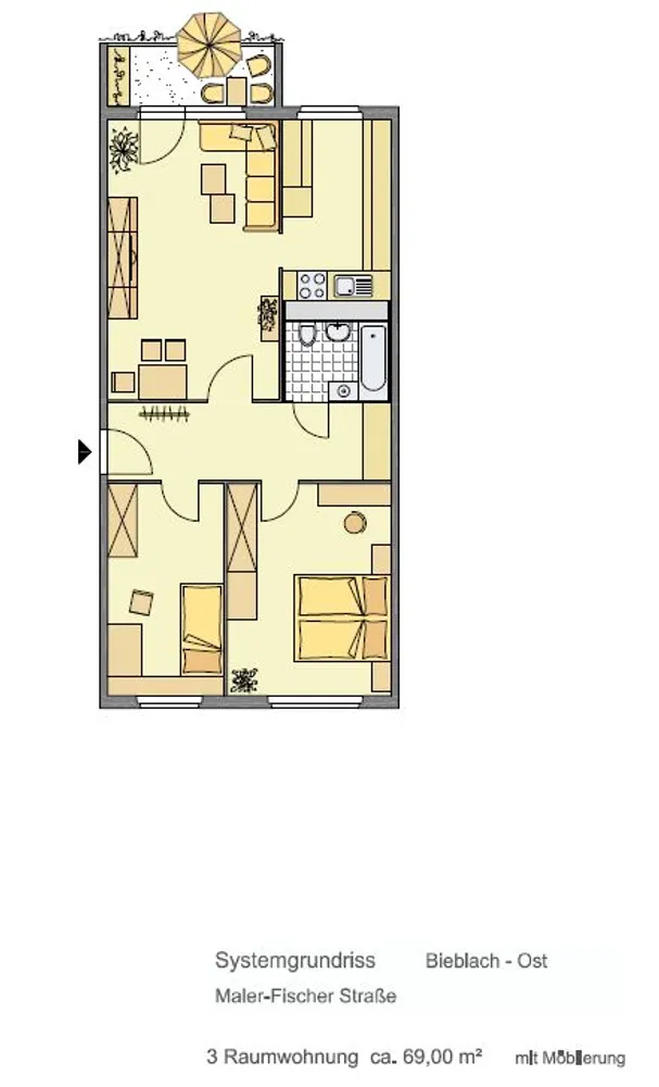 1 Zimmer Wohnung mit 32 m² in Gera – Bild 7