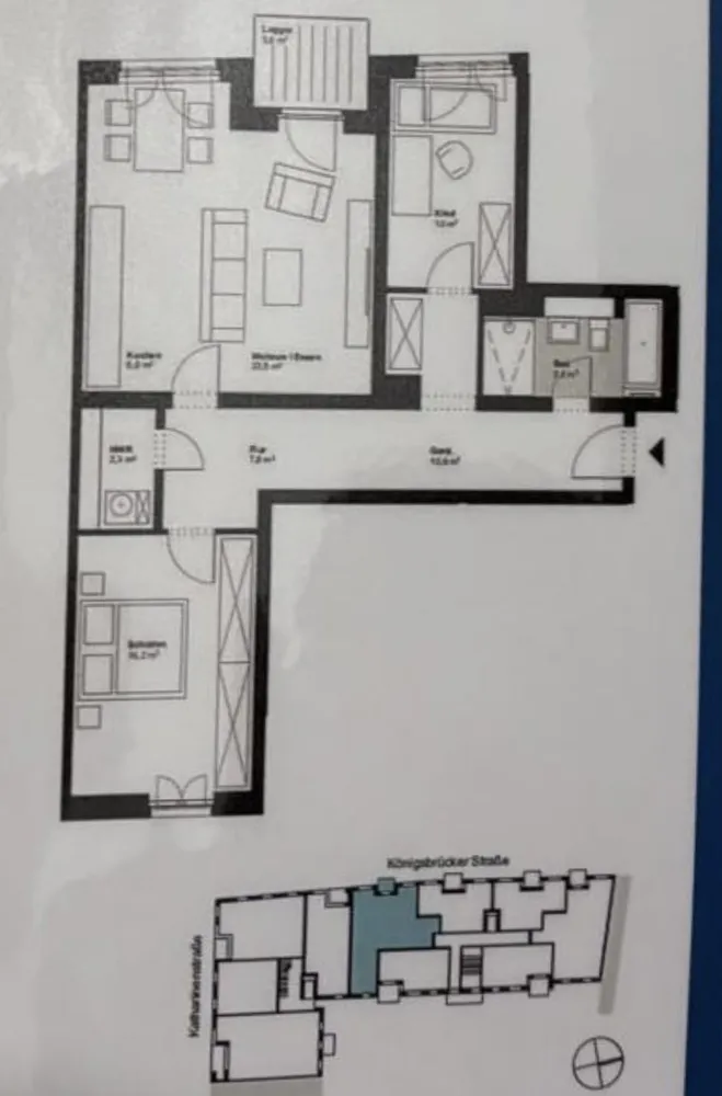 3 Zimmer Wohnung mit 85 m² in Dresden – Bild 12