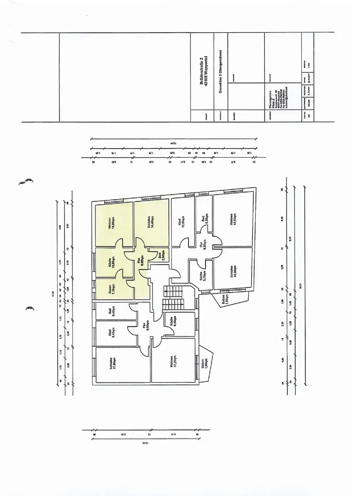 3 Zimmer Wohnung mit 57 m² in Wuppertal – Bild 1