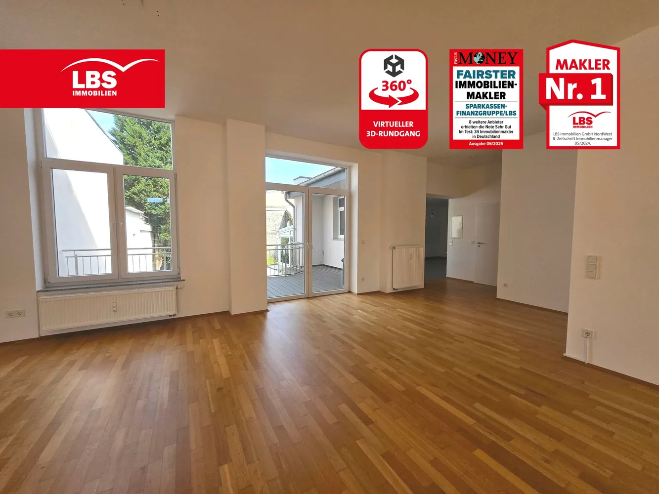 3 Zimmer Wohnung mit 164 m² in Krefeld – Bild 1