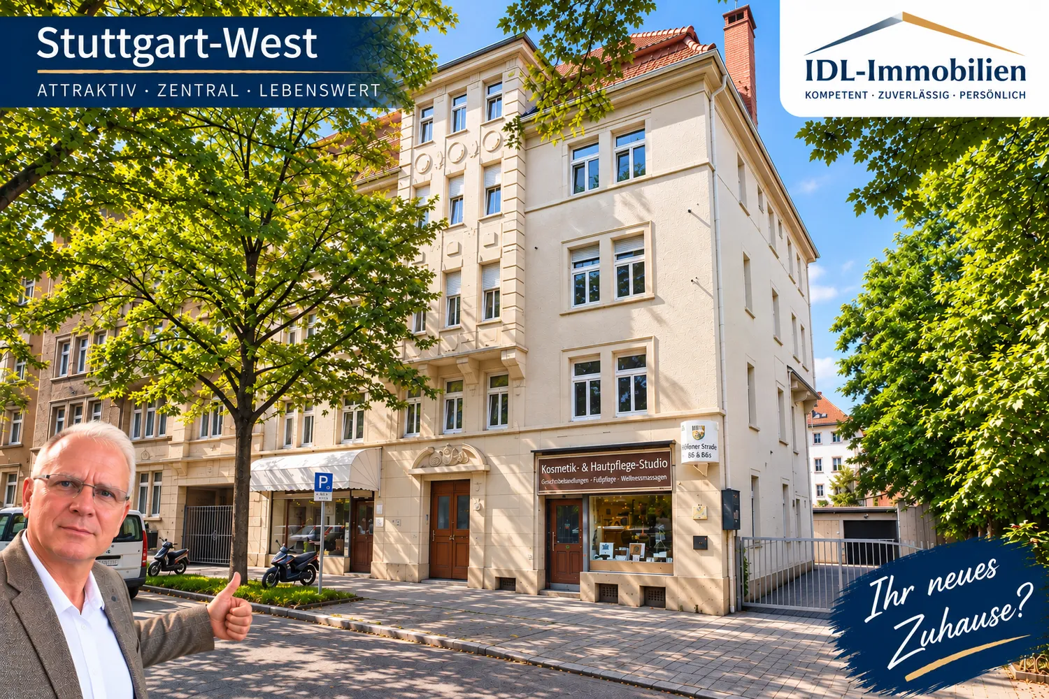 3 Zimmer Wohnung mit 70 m² in Stuttgart – Bild 1