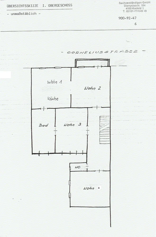3 Zimmer Wohnung mit 88 m² in Krefeld – Bild 3