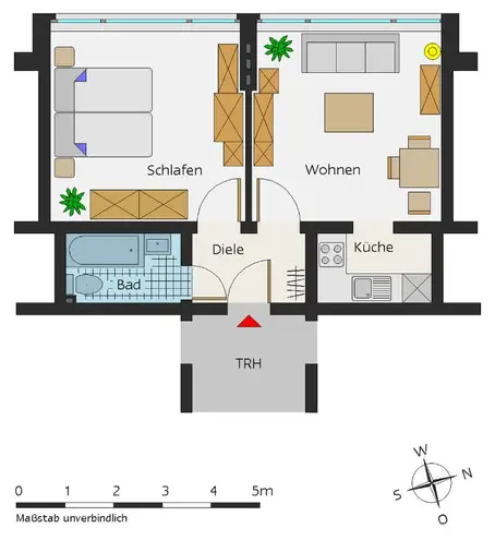 2 Zimmer Wohnung mit 41 m² in Essen – Bild 11