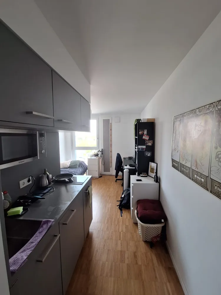 1 room apartment with 17 m² in Munich – Photo 3