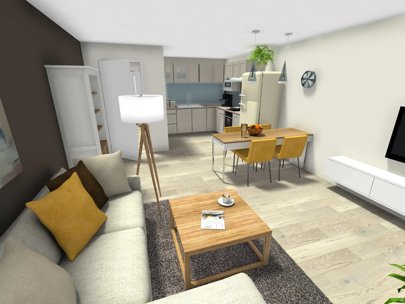 3 Zimmer Wohnung mit 56 m² in Chemnitz – Bild 1