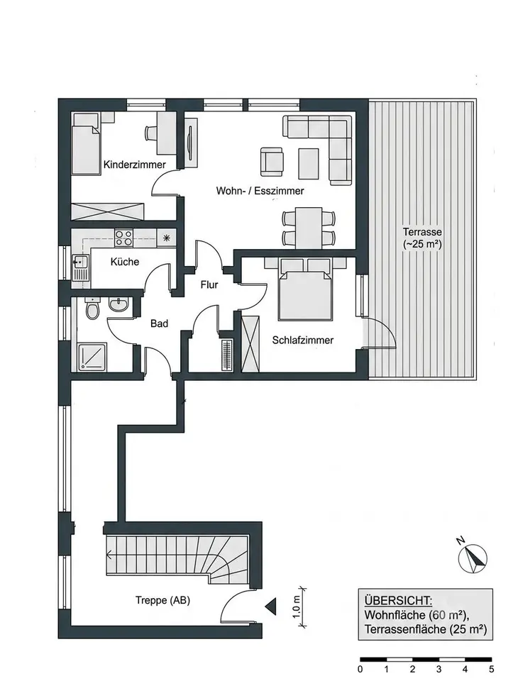 3 Zimmer Wohnung mit 60 m² in Iserlohn – Bild 7