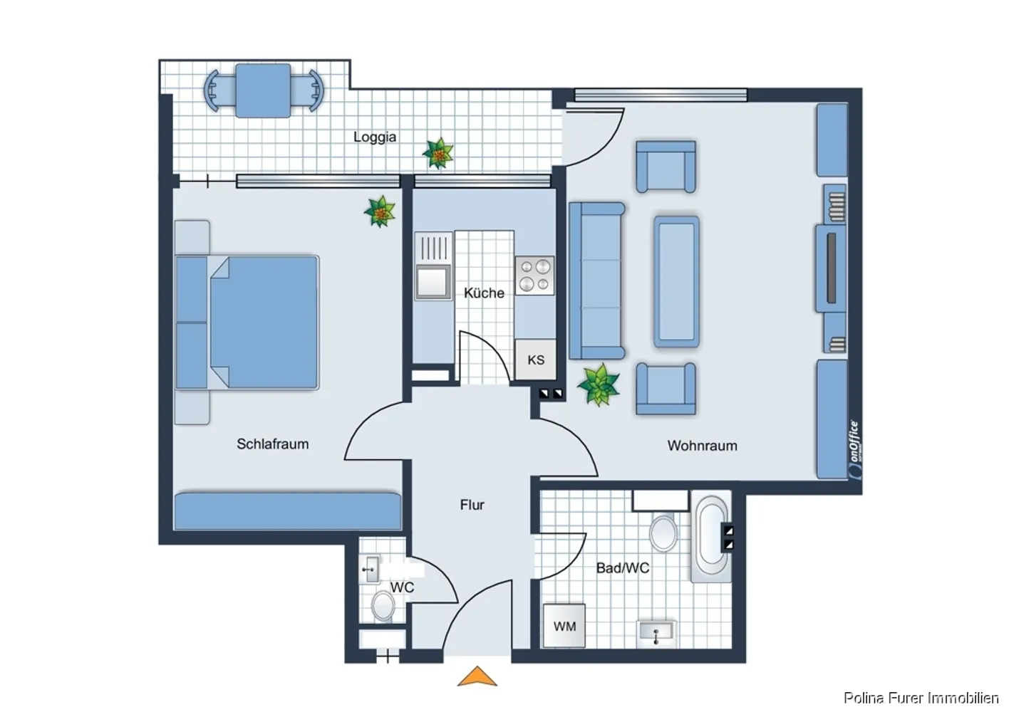 2 Zimmer Wohnung mit 58 m² in Mainz – Bild 12