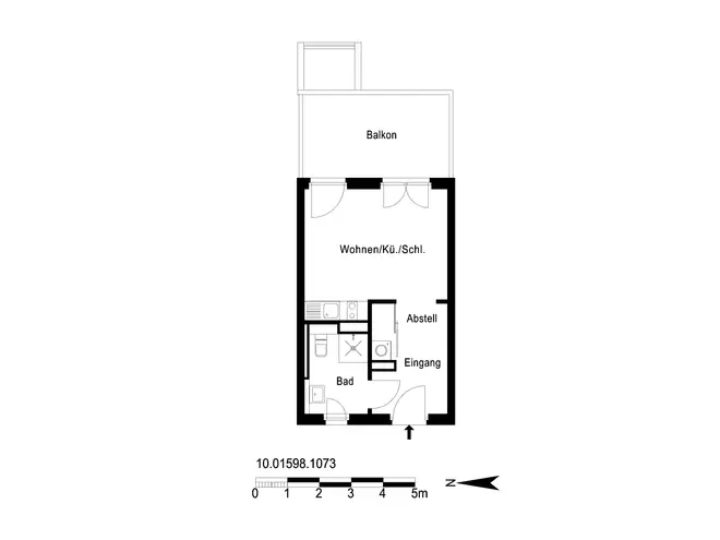 1 Zimmer Wohnung mit 36 m² in Berlin – Bild 7
