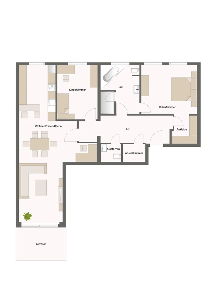 3 Zimmer Wohnung mit 113 m² in Erding – Bild 5