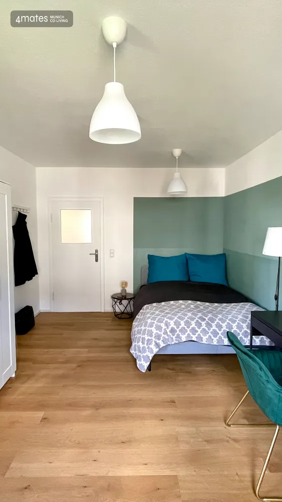 1 room apartment with 18 m² in Munich – Photo 1