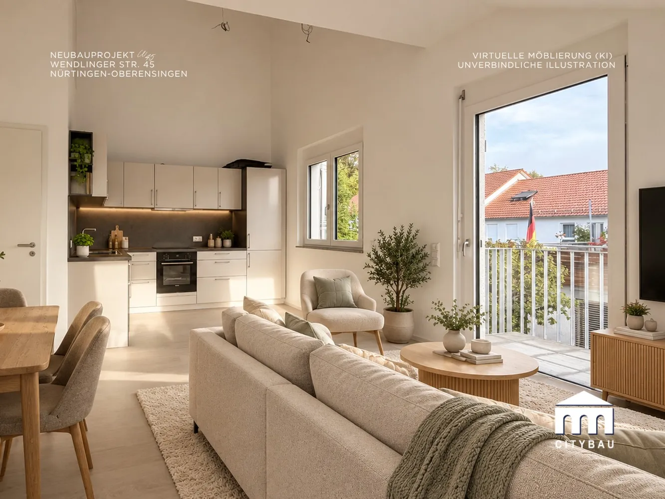 4 Zimmer Wohnung mit 73 m² in Nürtingen – Bild 3