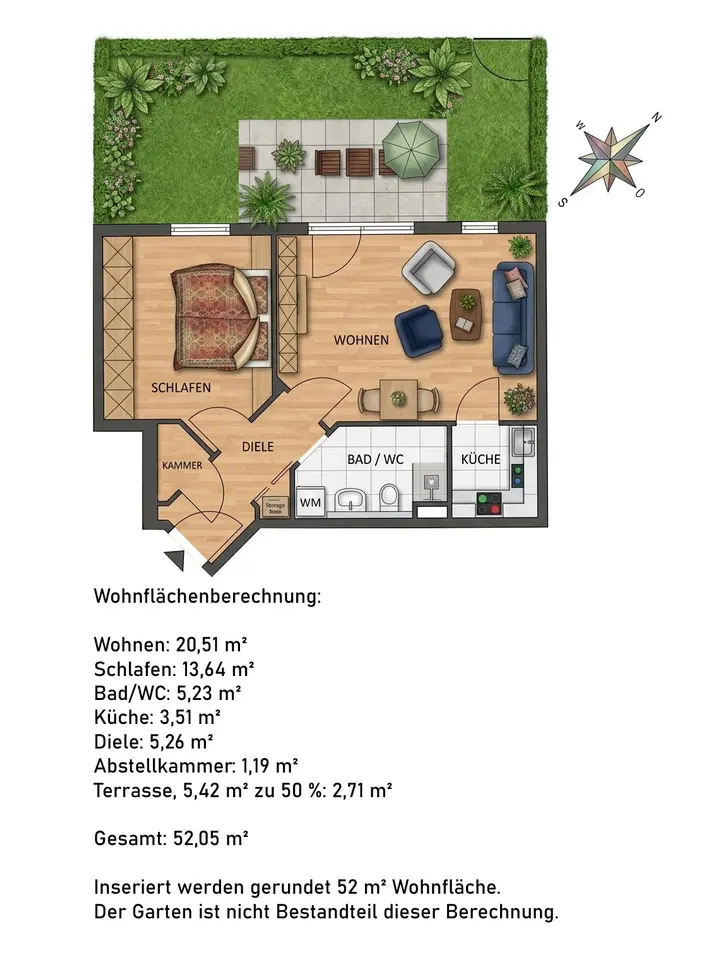 2 Zimmer Wohnung mit 52 m² in Dachau – Bild 9