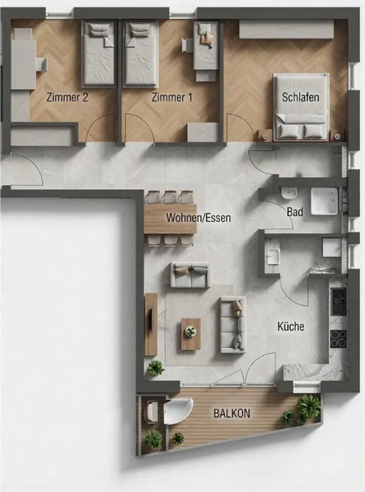 4 Zimmer Wohnung mit 95 m² in Kehl – Bild 5