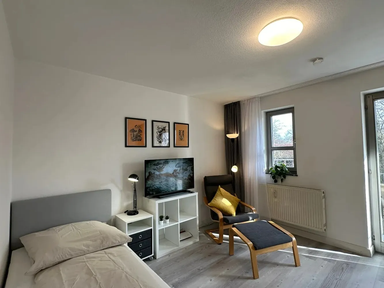 1 room apartment with 21 m² in Augsburg – Photo 1