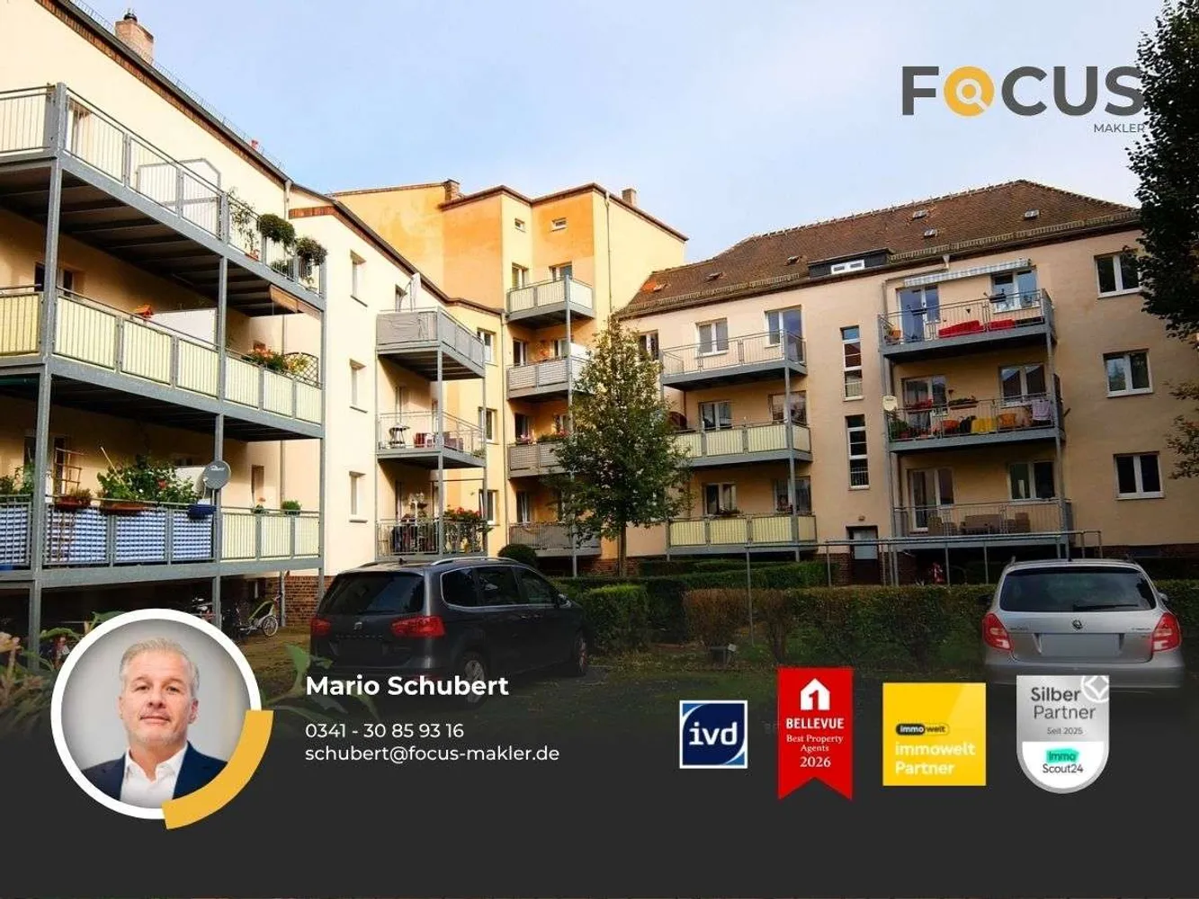 3 Zimmer Wohnung mit 73 m² in Leipzig – Bild 1