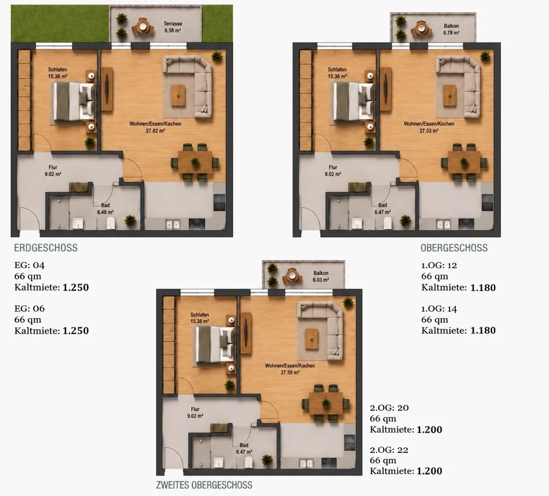 2 Zimmer Wohnung mit 66 m² in Bergisch Gladbach – Bild 4