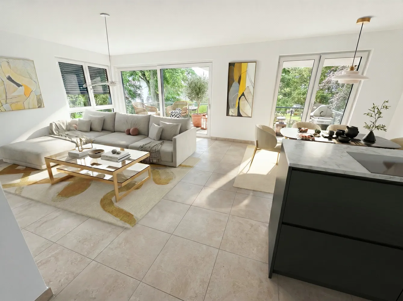 4 Zimmer Wohnung mit 110 m² in München – Bild 1