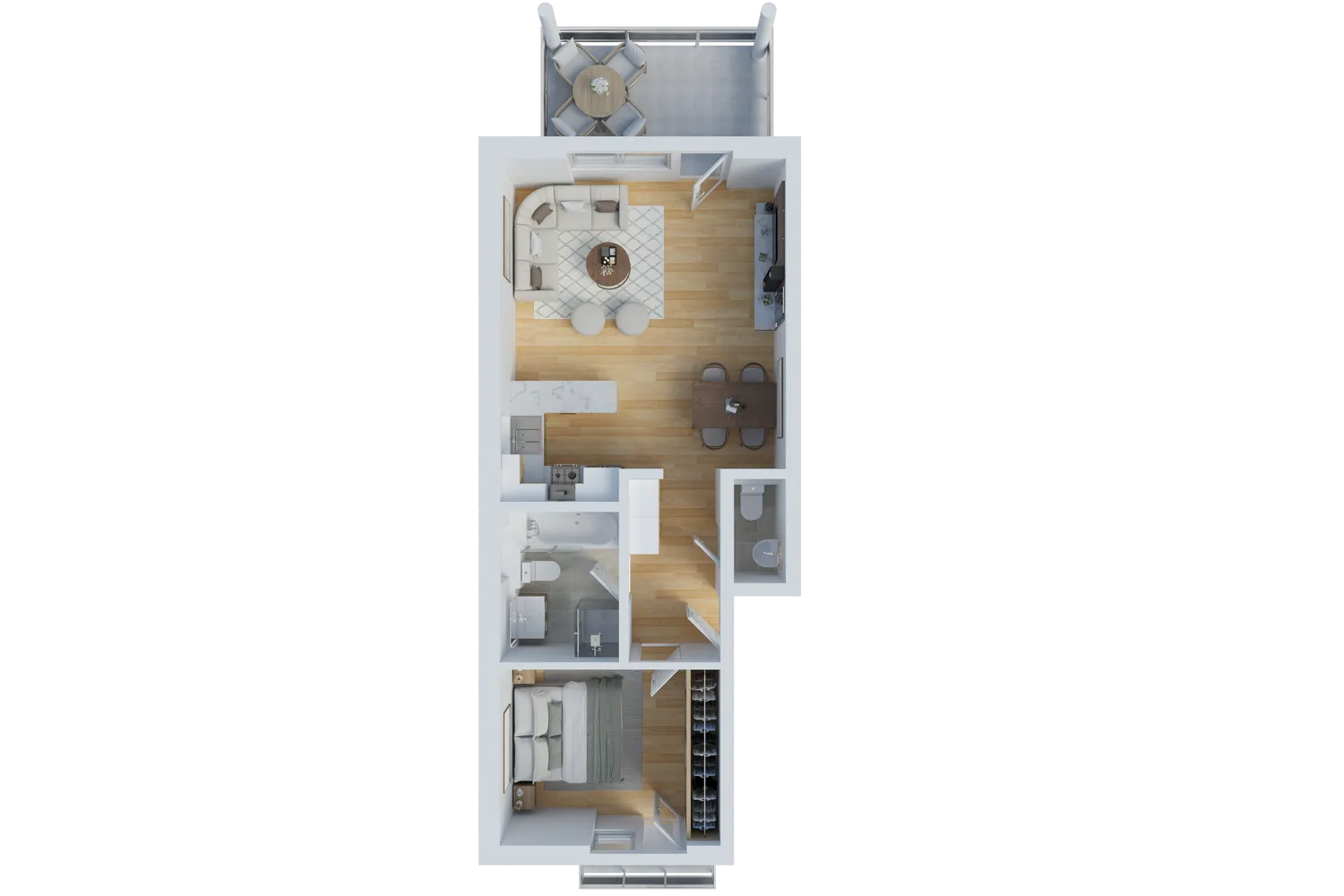 2 room apartment with 64 m² in Rodgau – Photo 1