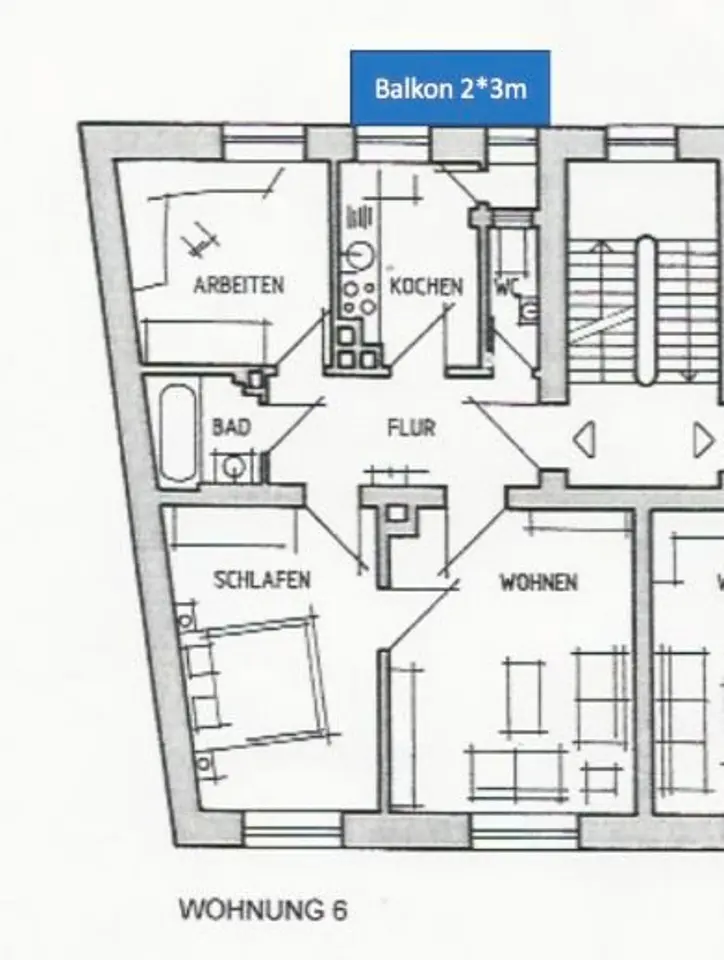 3 Zimmer Wohnung mit 76 m² in Nürnberg – Bild 10