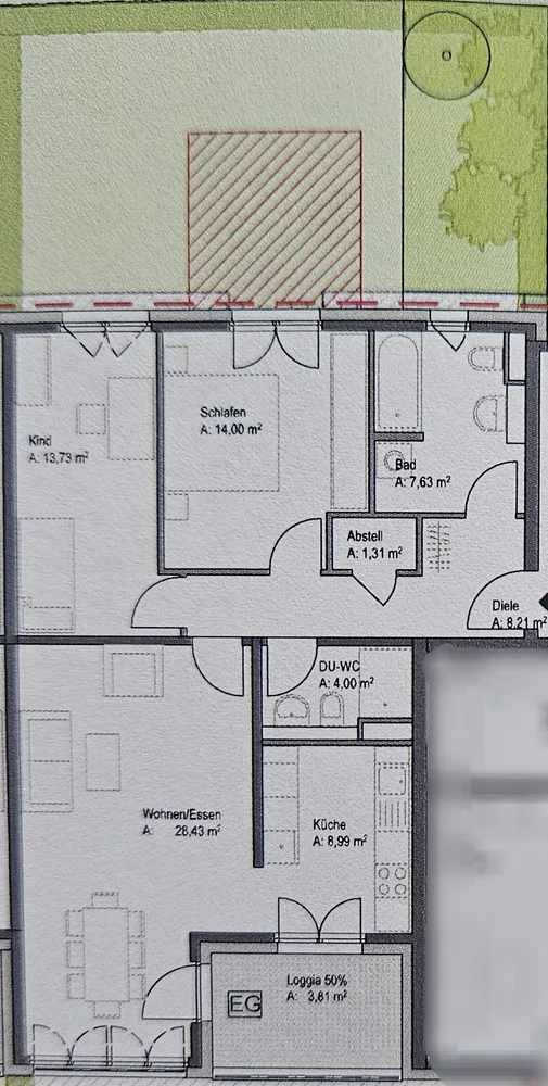 3 Zimmer Wohnung mit 90 m² in Darmstadt – Bild 9