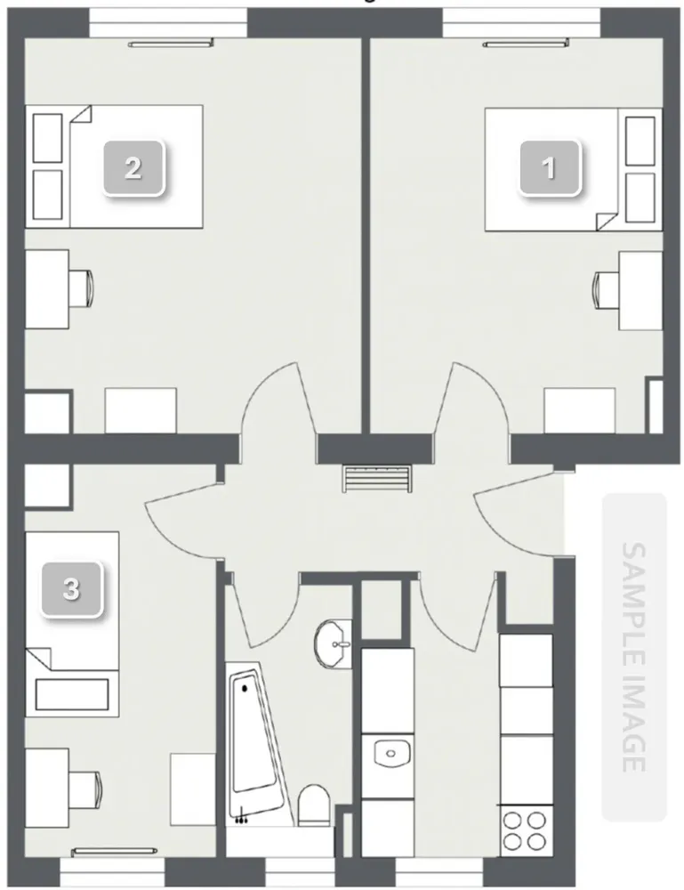 WG-Zimmer mit 9 m² in Berlin – Bild 3