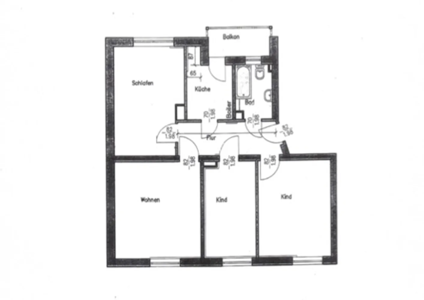 4 room apartment with 75 m² in Chemnitz – Photo 12