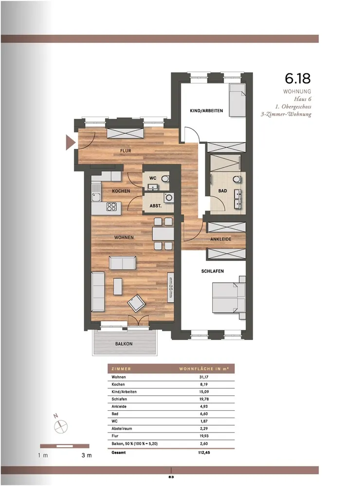 3 Zimmer Wohnung mit 112 m² in Villingen-Schwenningen – Bild 9
